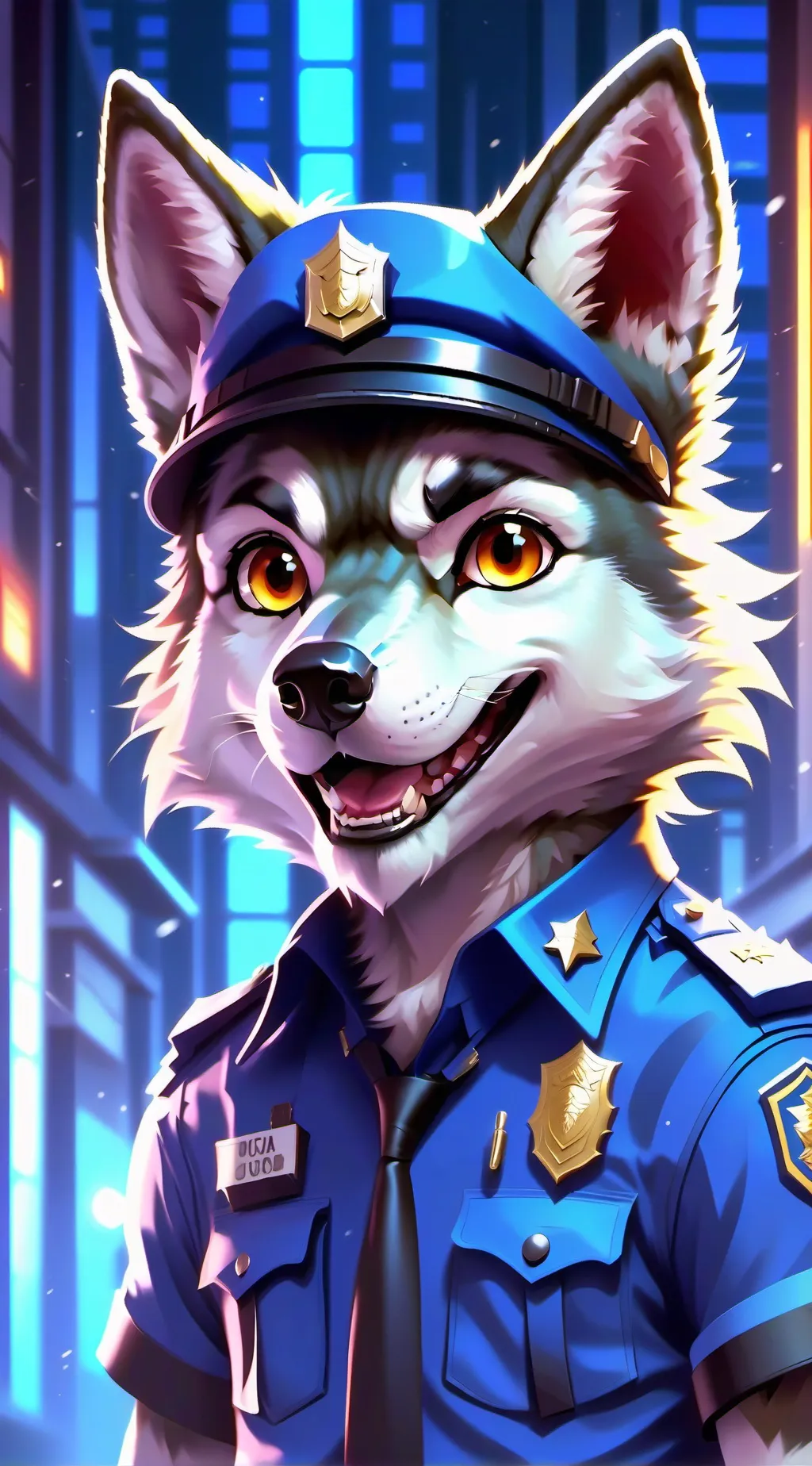 ai character: alan el lobo background