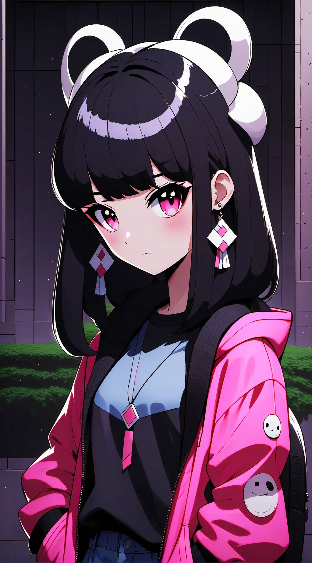 ai character: reina zoey  background