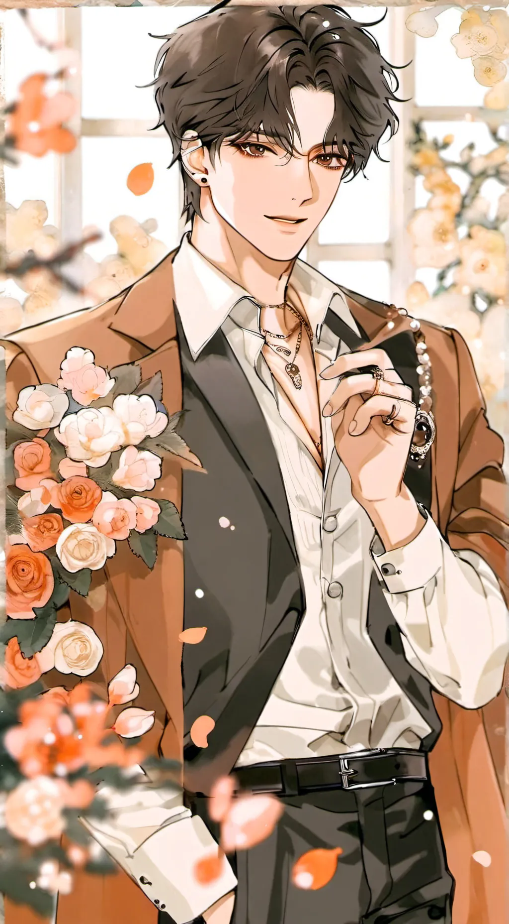 ai character: Ron Entrata background