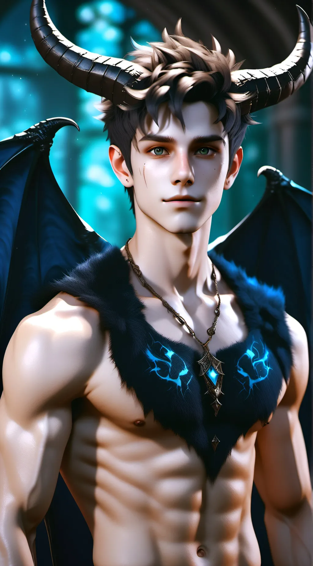 ai character: Shawn background