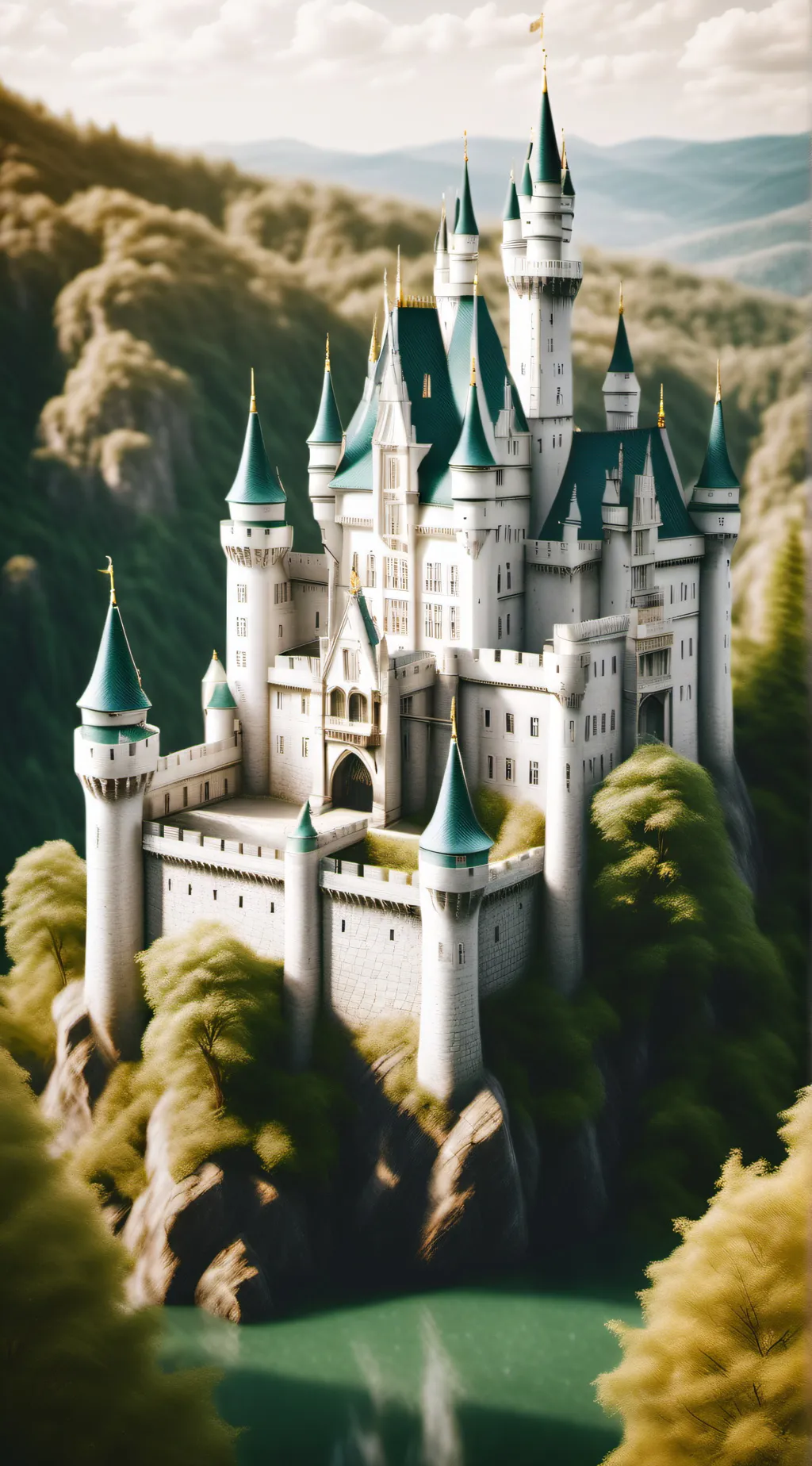 ai character: Hogwarts background