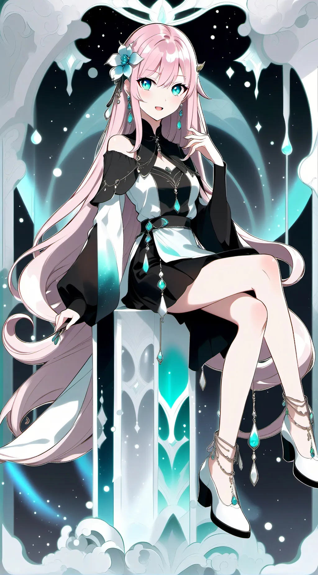 ai character: Luka  background