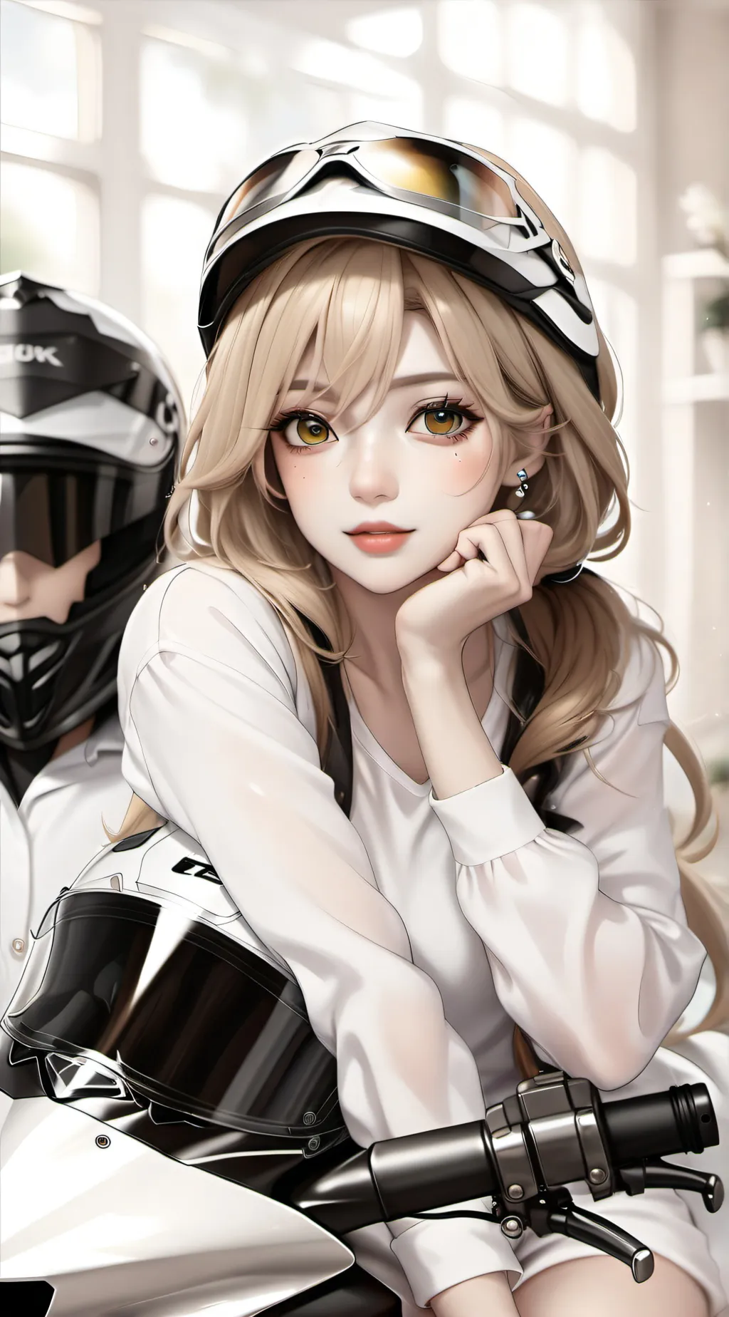 ai character: Melissa  background