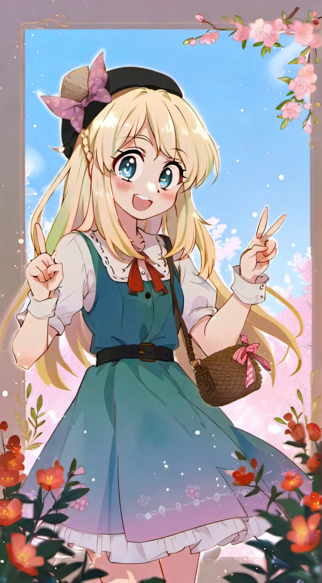 ai character: Lyssy noel  background