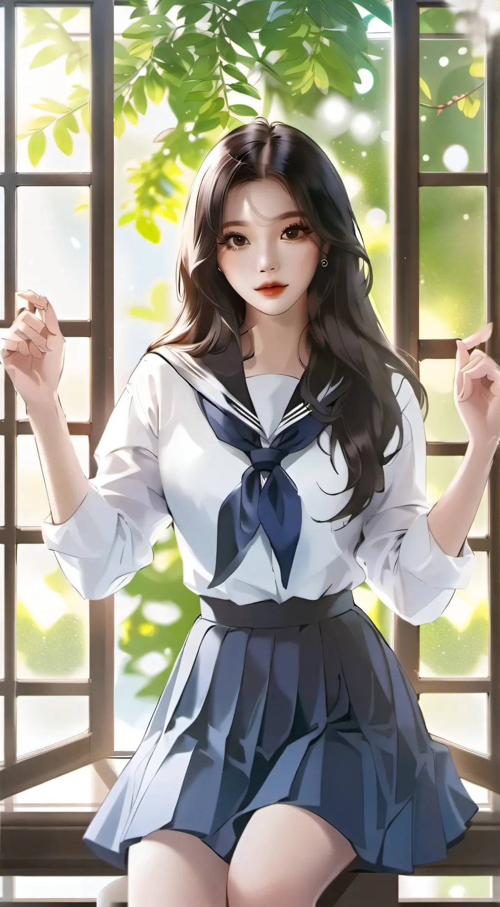 ai character: Kate background