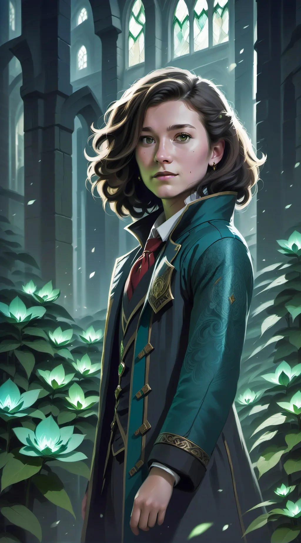 ai character: Аврора background