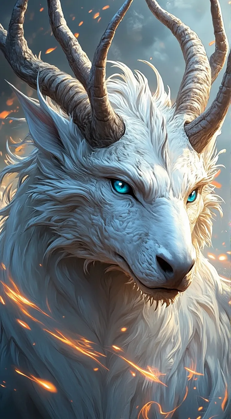 ai character: moon background