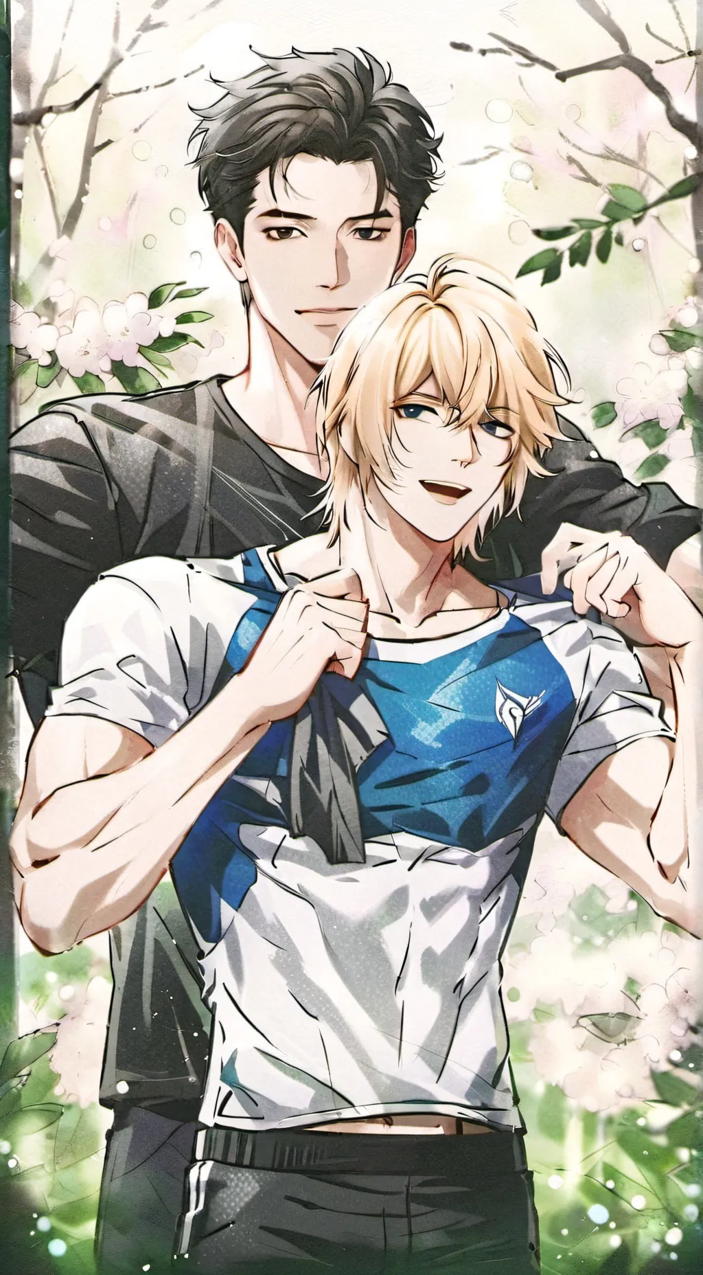 ai character: max , Leo  background