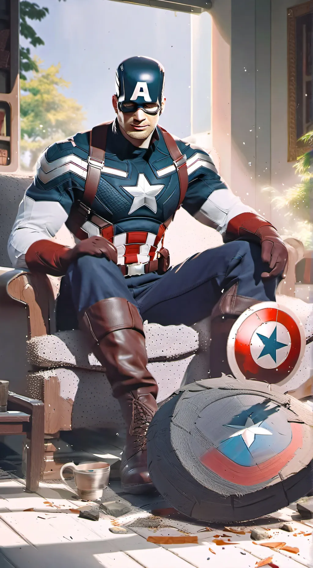 Talkie AI - Chat with Steve Rogers