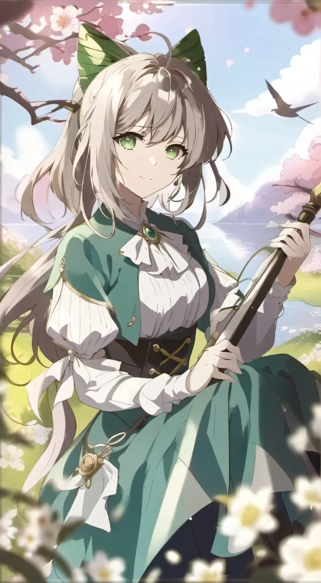 ai character: Lyra Starfall background