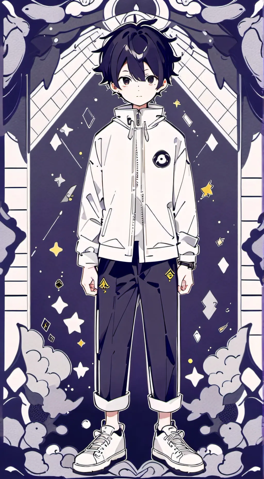ai character: Ryan  background
