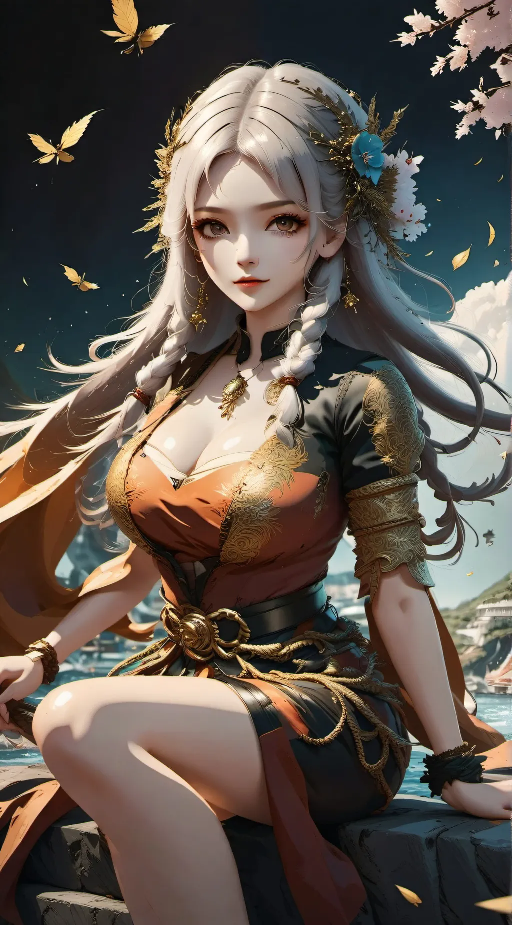 ai character: Linda  background