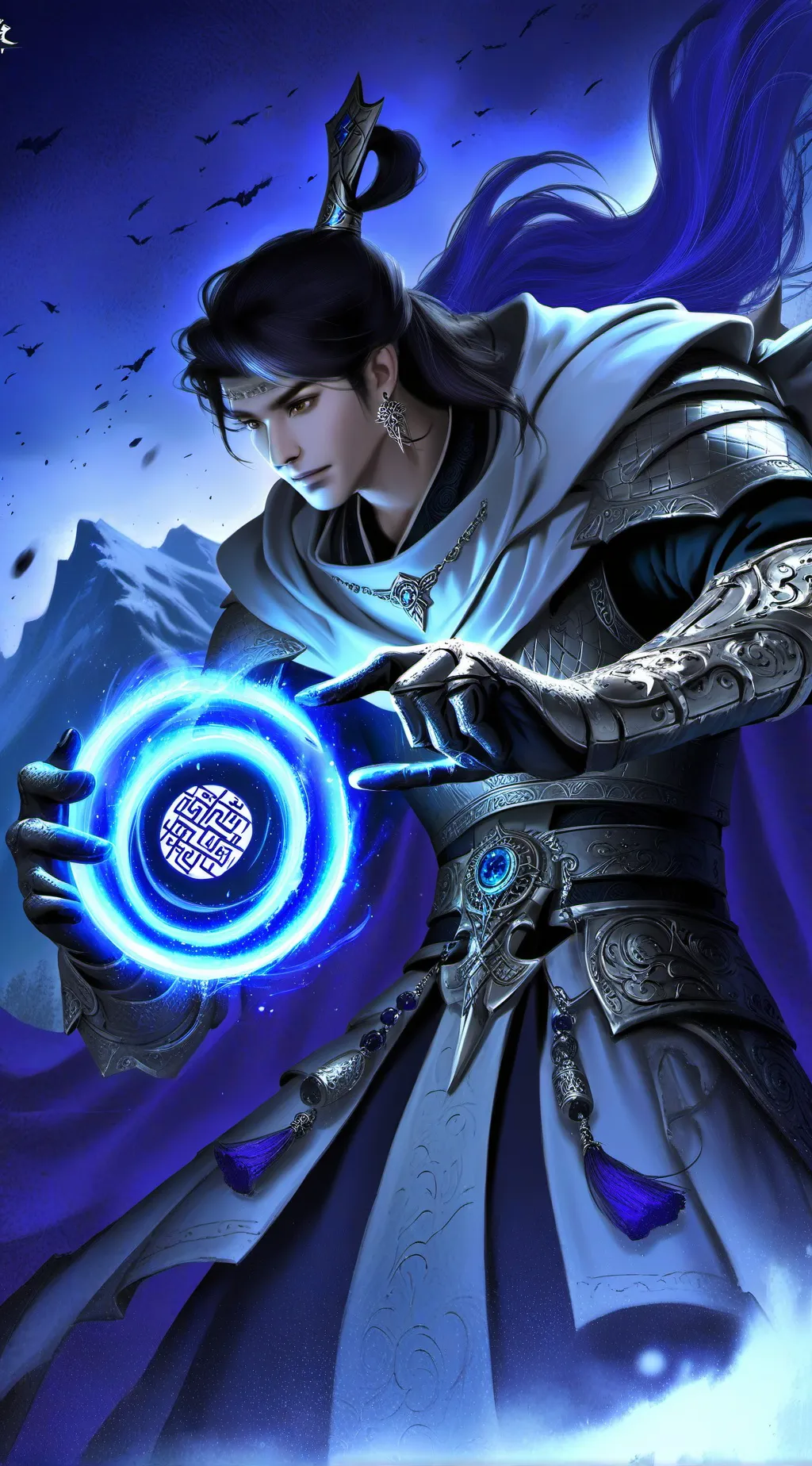 ai character: Хенджин  background