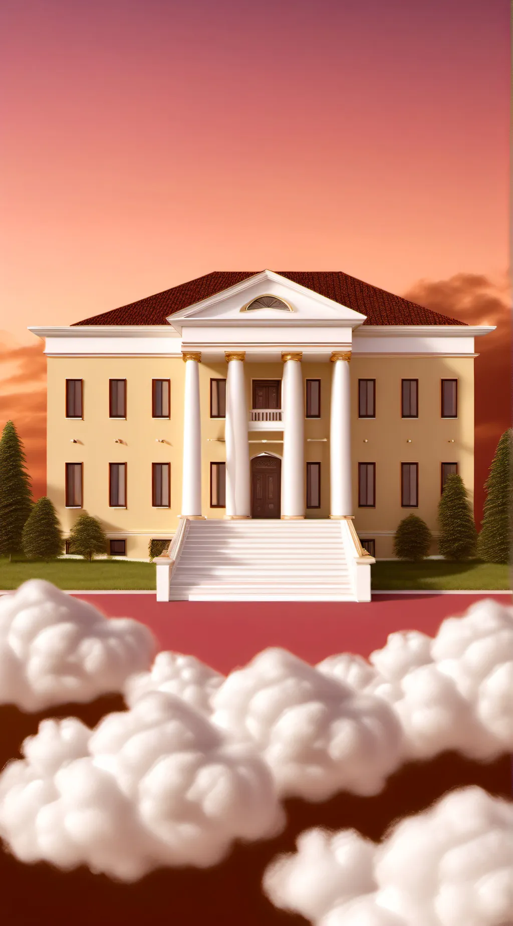ai character: your mansion  background