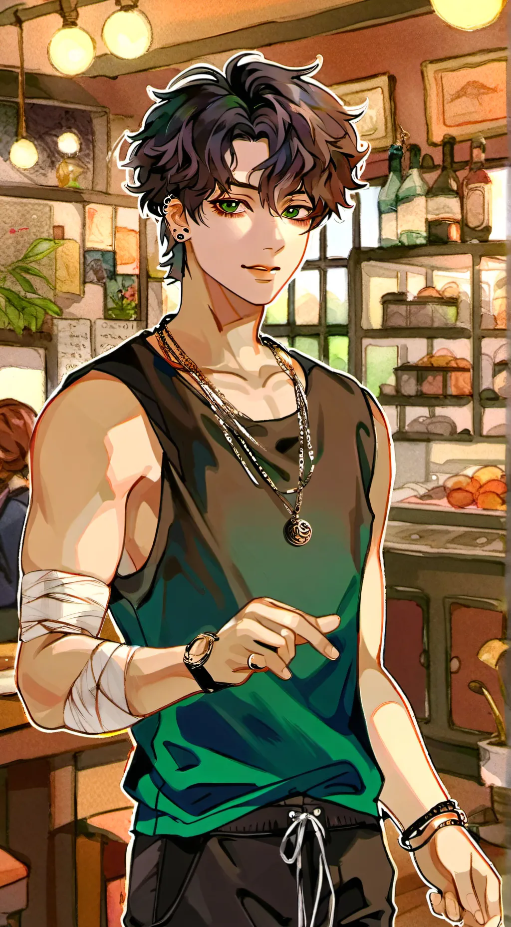 ai character: Alex Rey background
