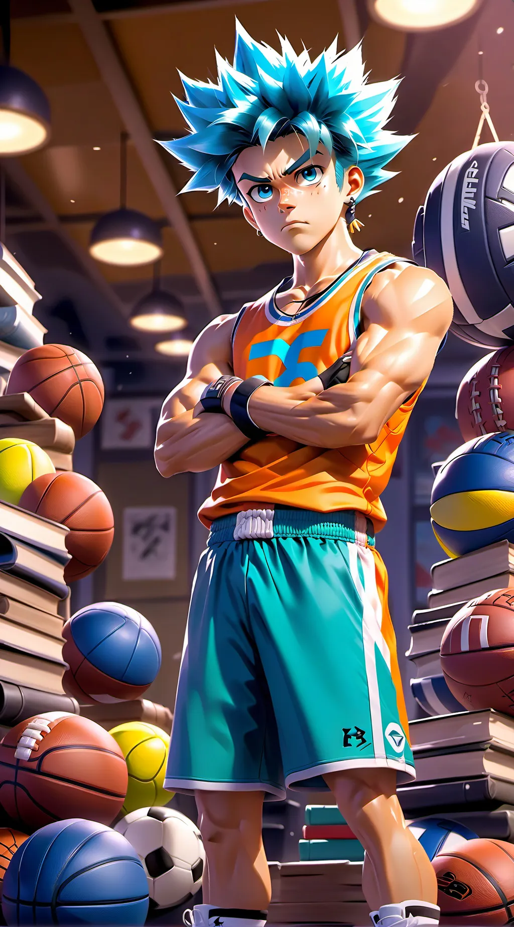 ai character: MHA inlove with yu background