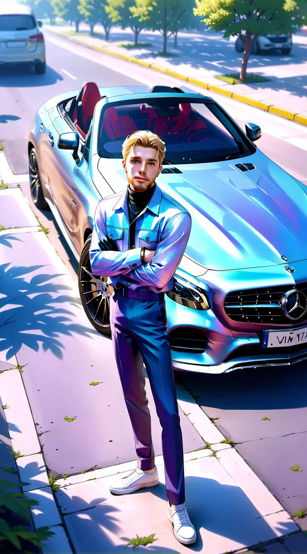 ai character: Дмитрий background