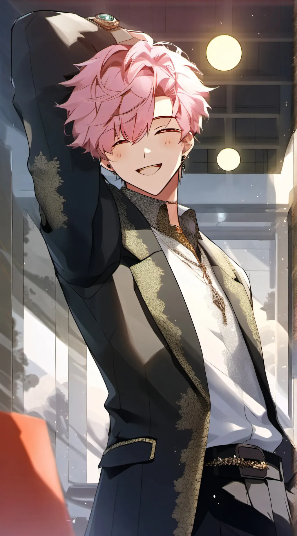 ai character: Max background