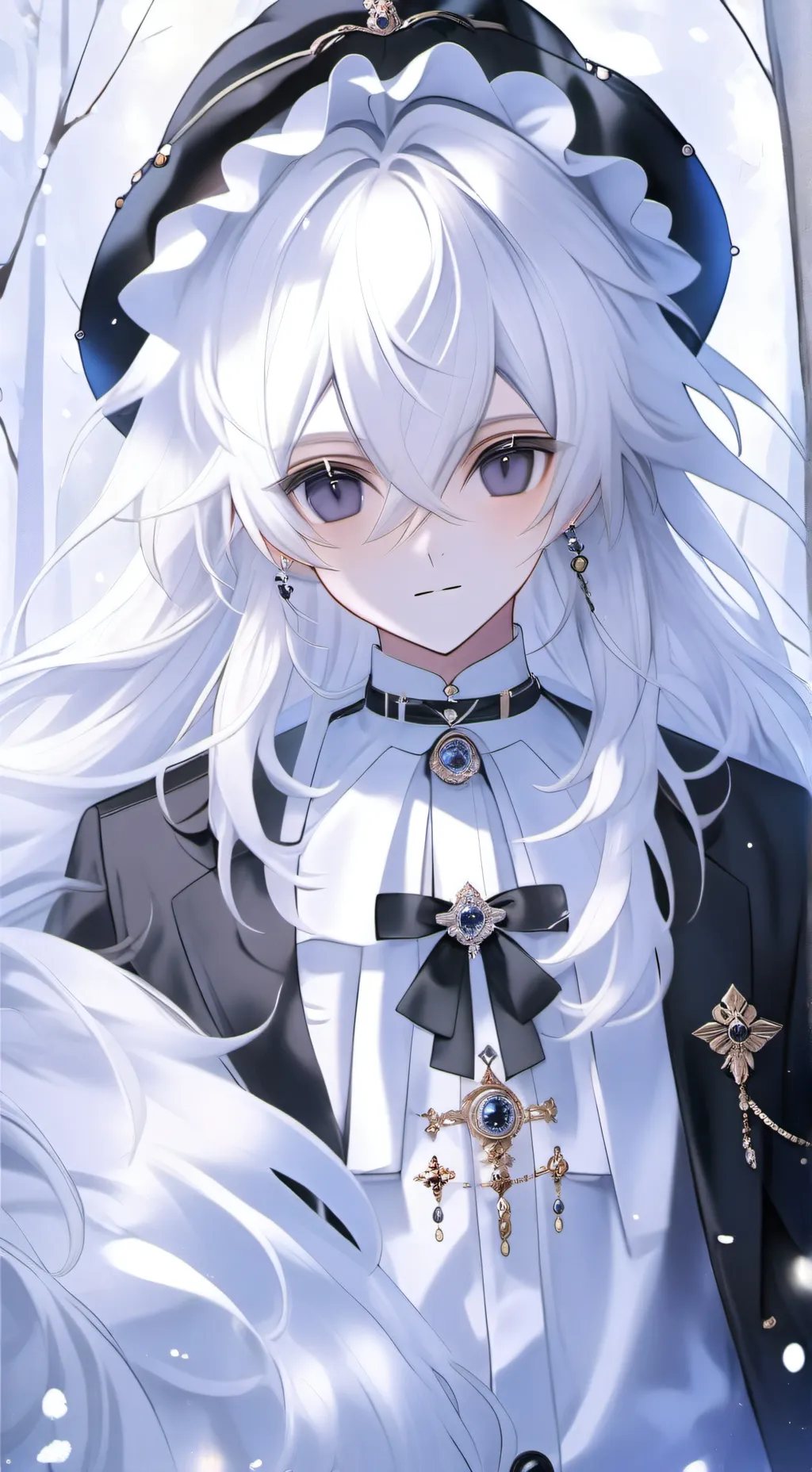 ai character: Ezra River background