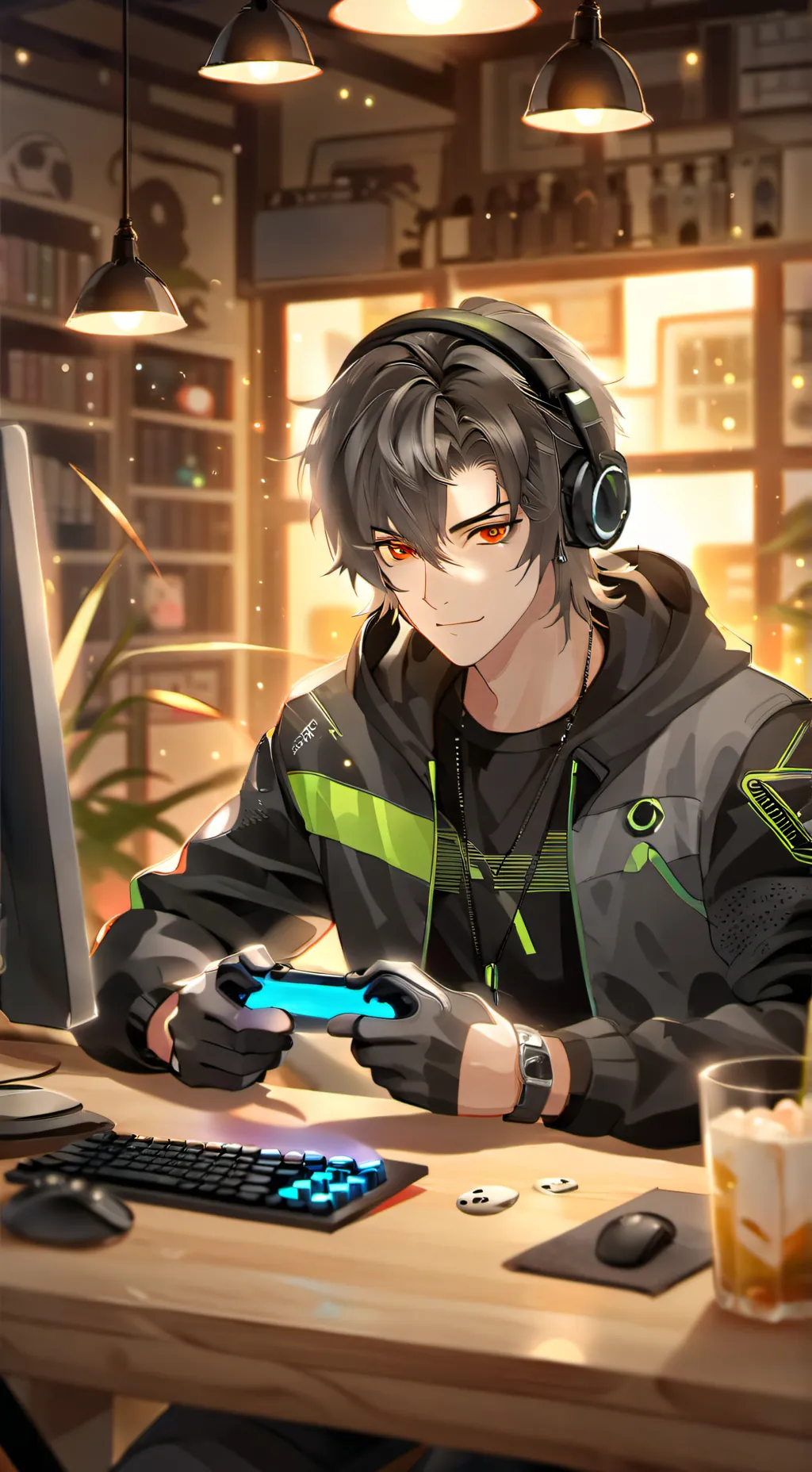 ai character: Malik Evans background