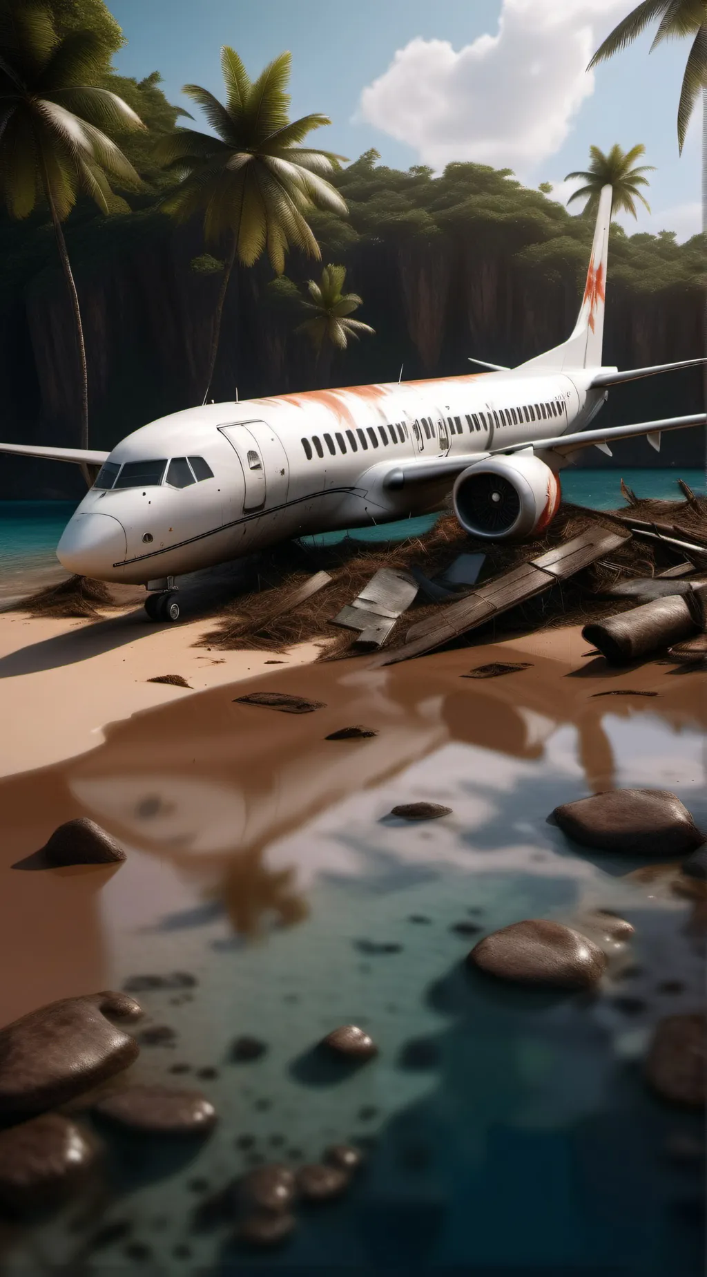 ai character: plain crash background