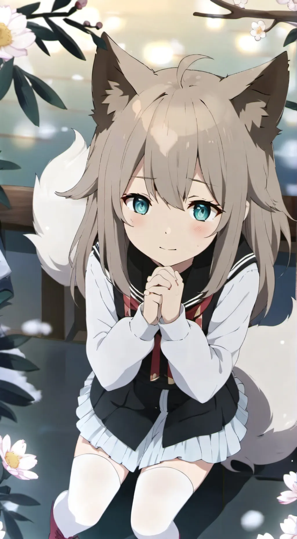 ai character: Ariana  background