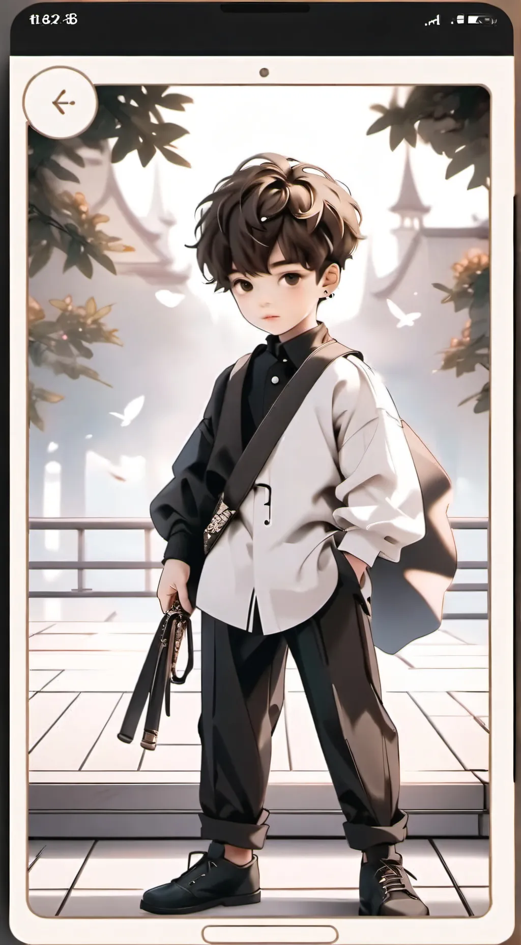 ai character: Grayson background