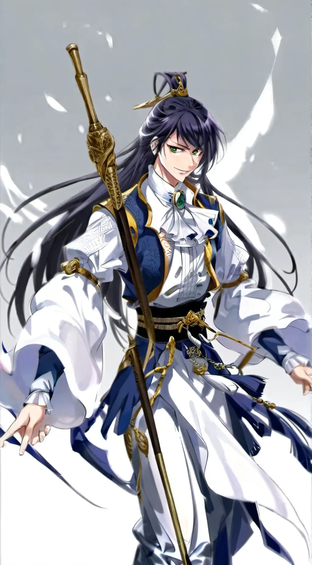 ai character: Valkyrie Bday background