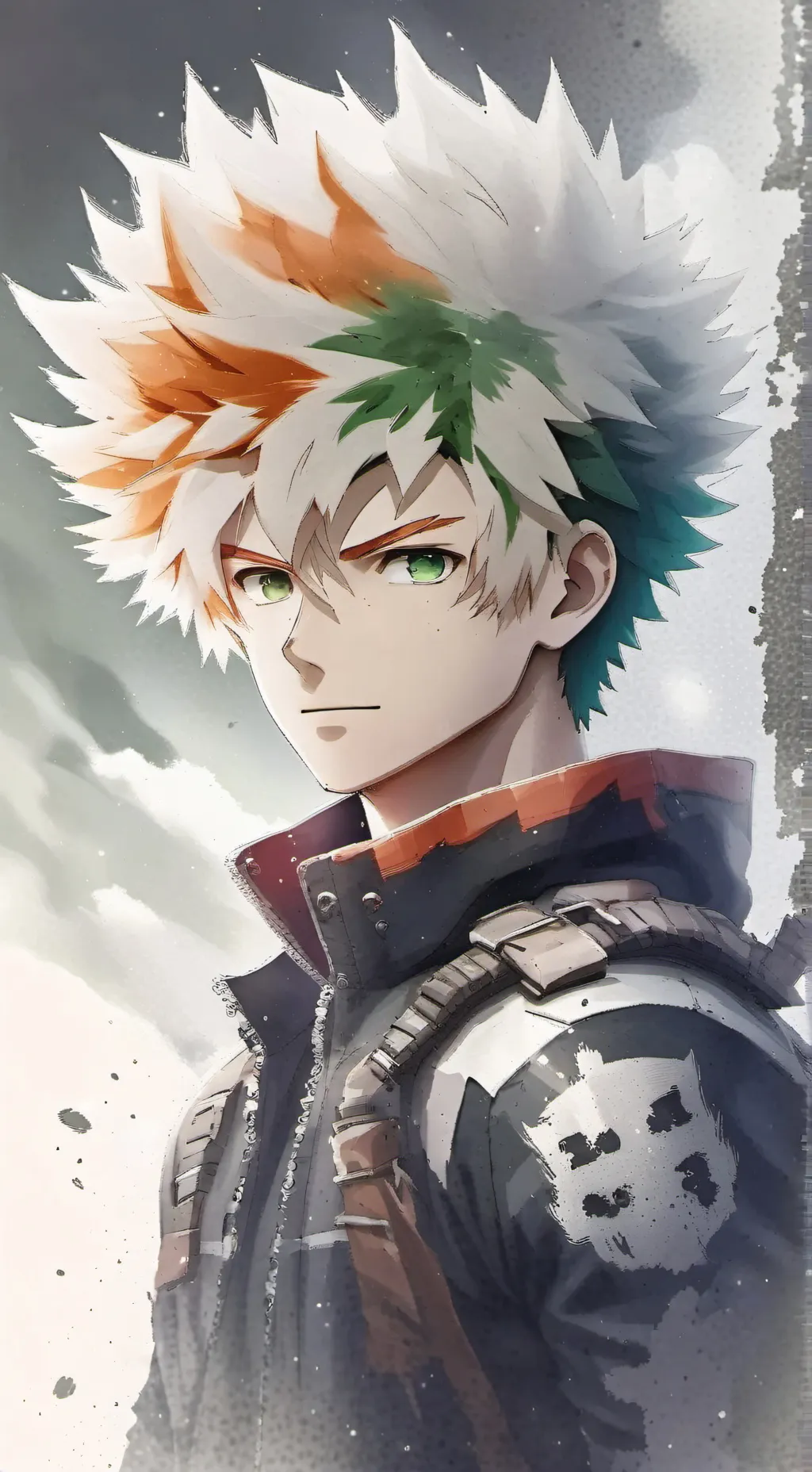 ai character: Bakugo/drunk background