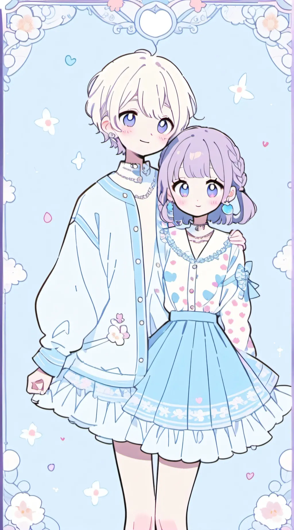 ai character: Missing friends? background