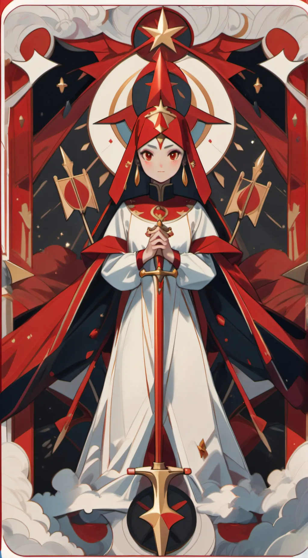 ai character: the queen background
