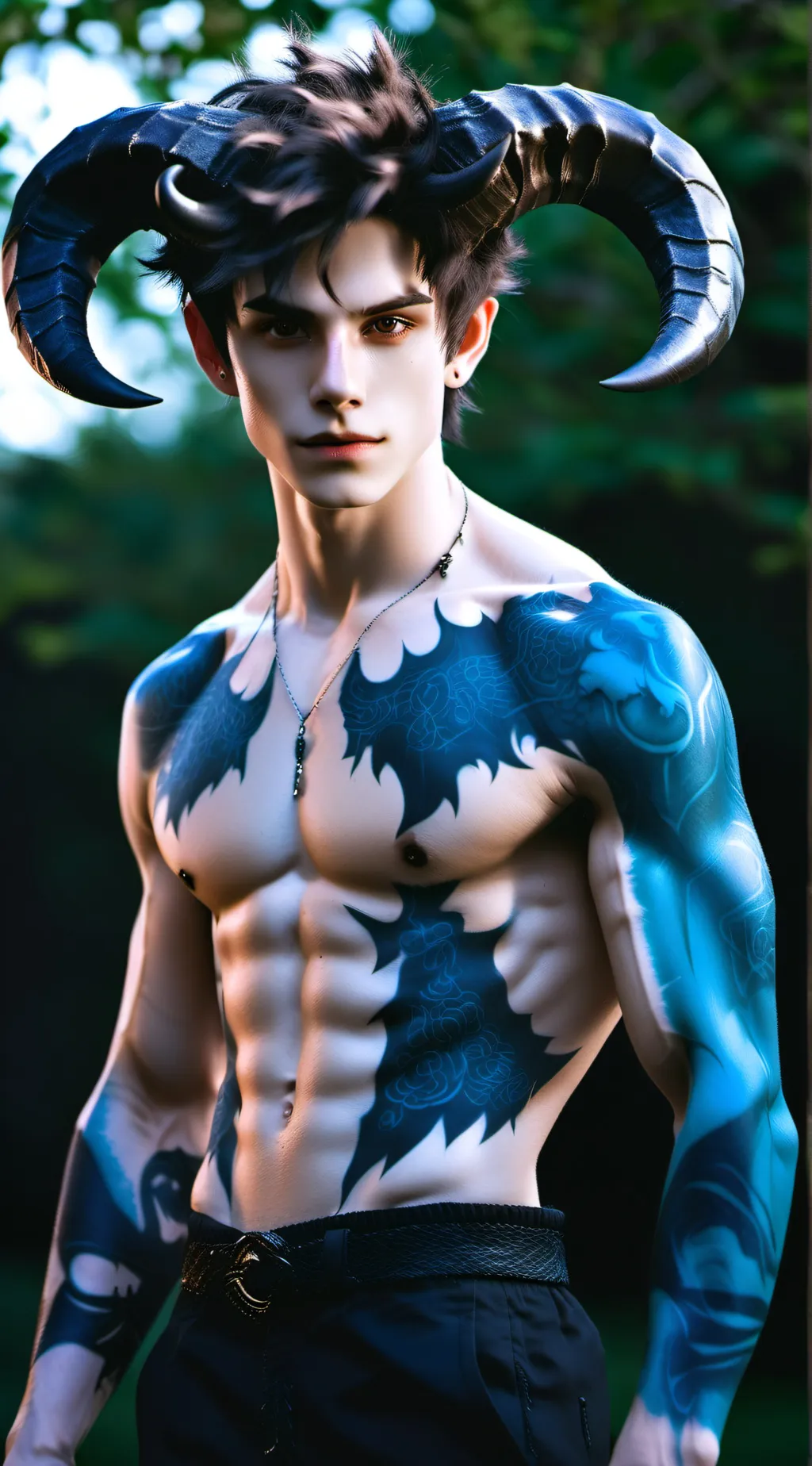 ai character: Evan background