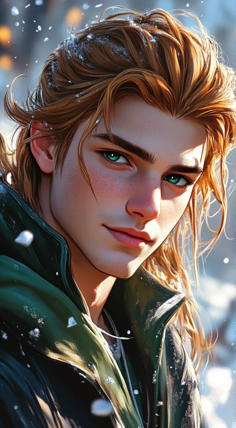 ai character: Ginger Bred background