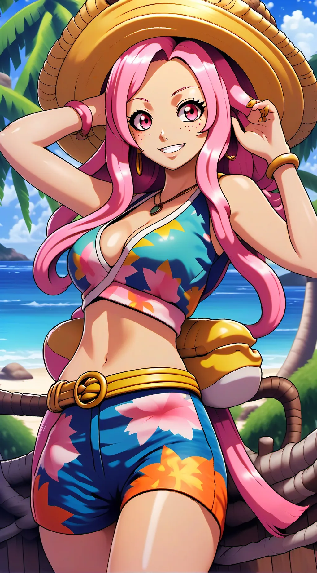 ai character: Shirahoshi background