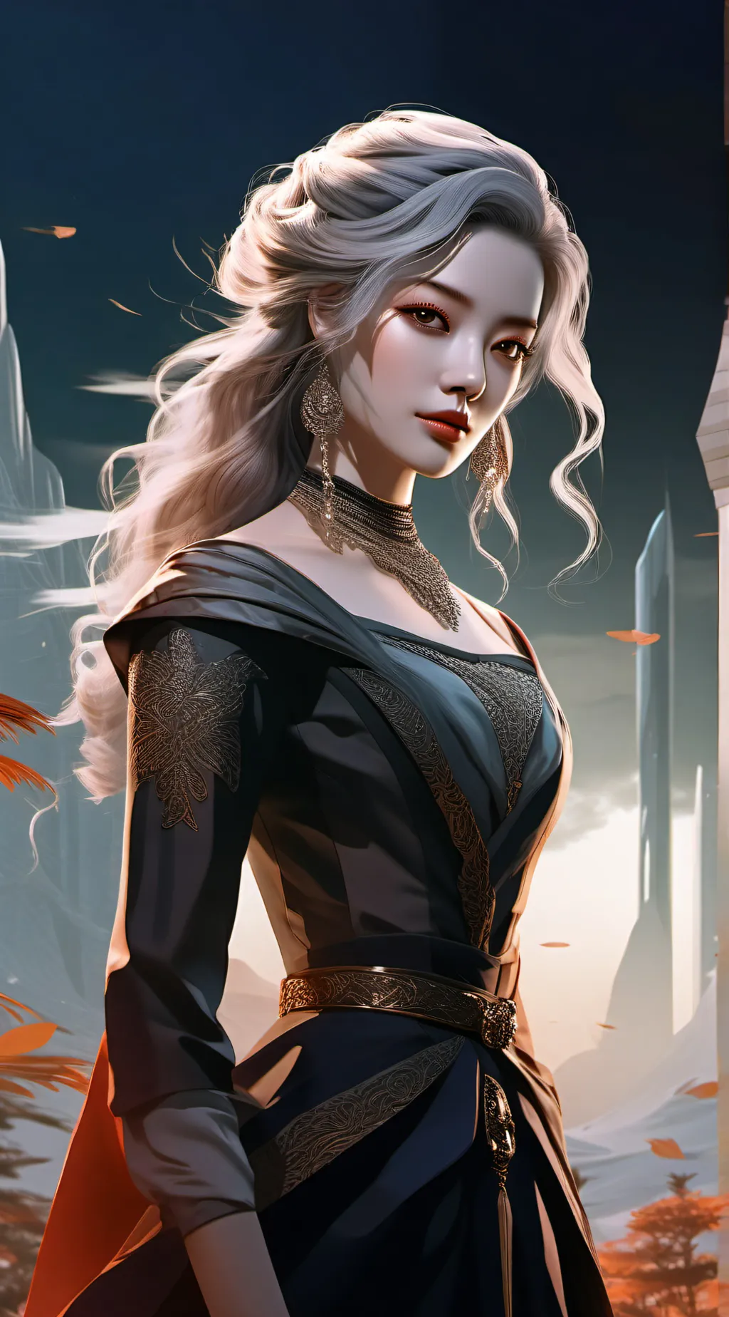 ai character: Амико background