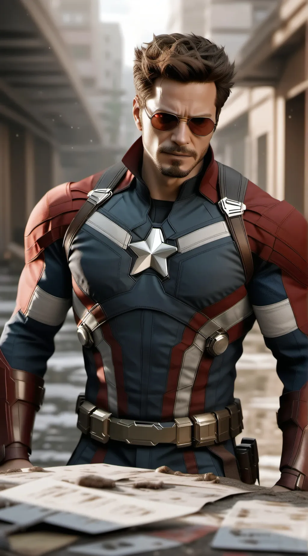 ai character: Avengers background
