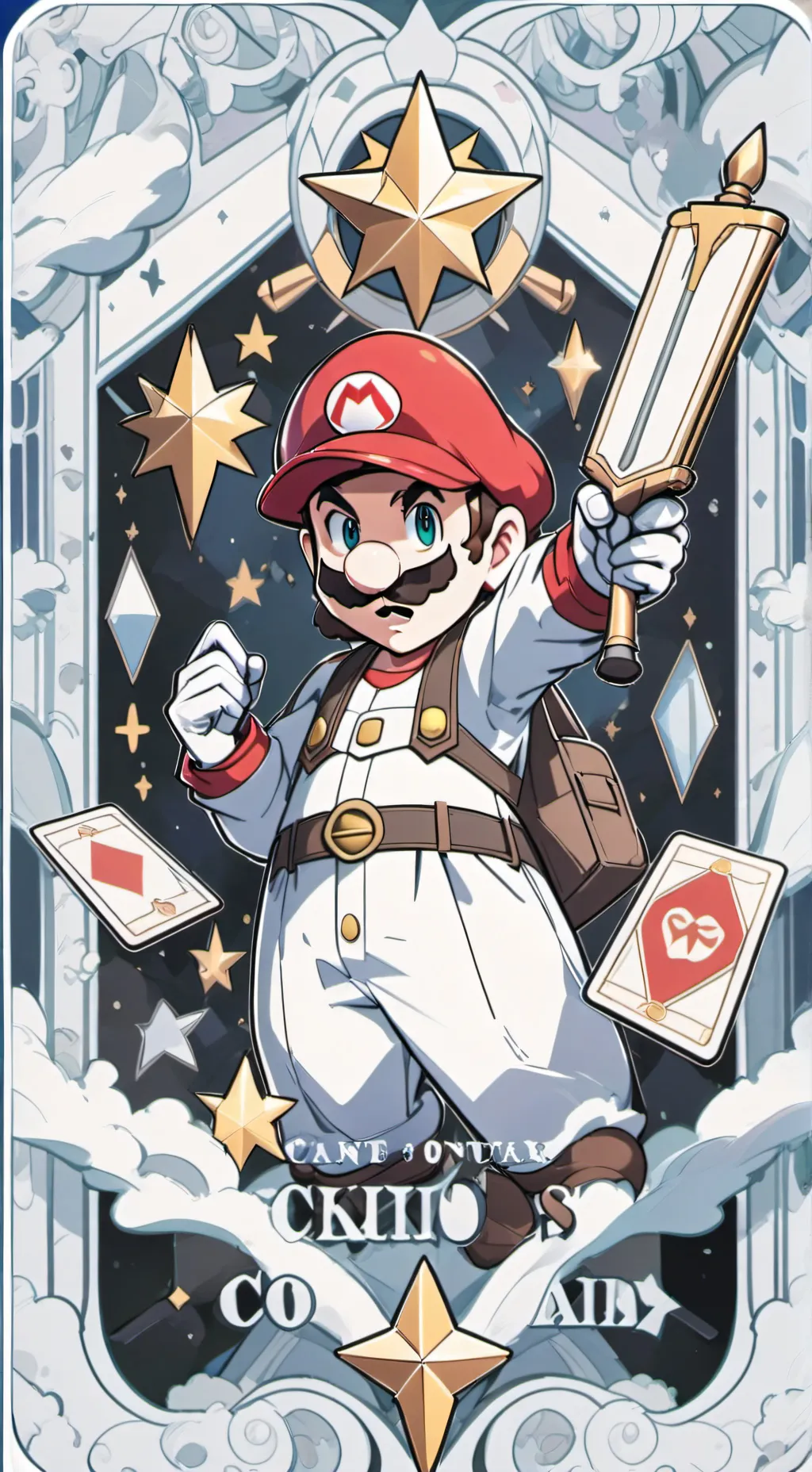 ai character: mario!¡!!! background