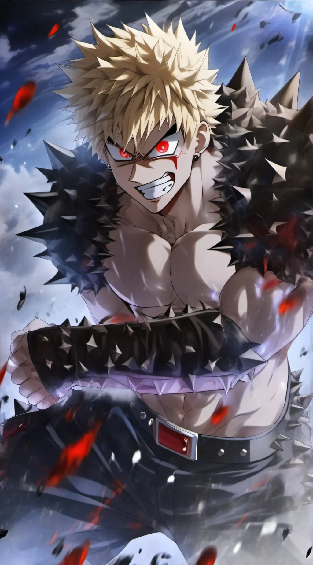 ai character: Bakugo background