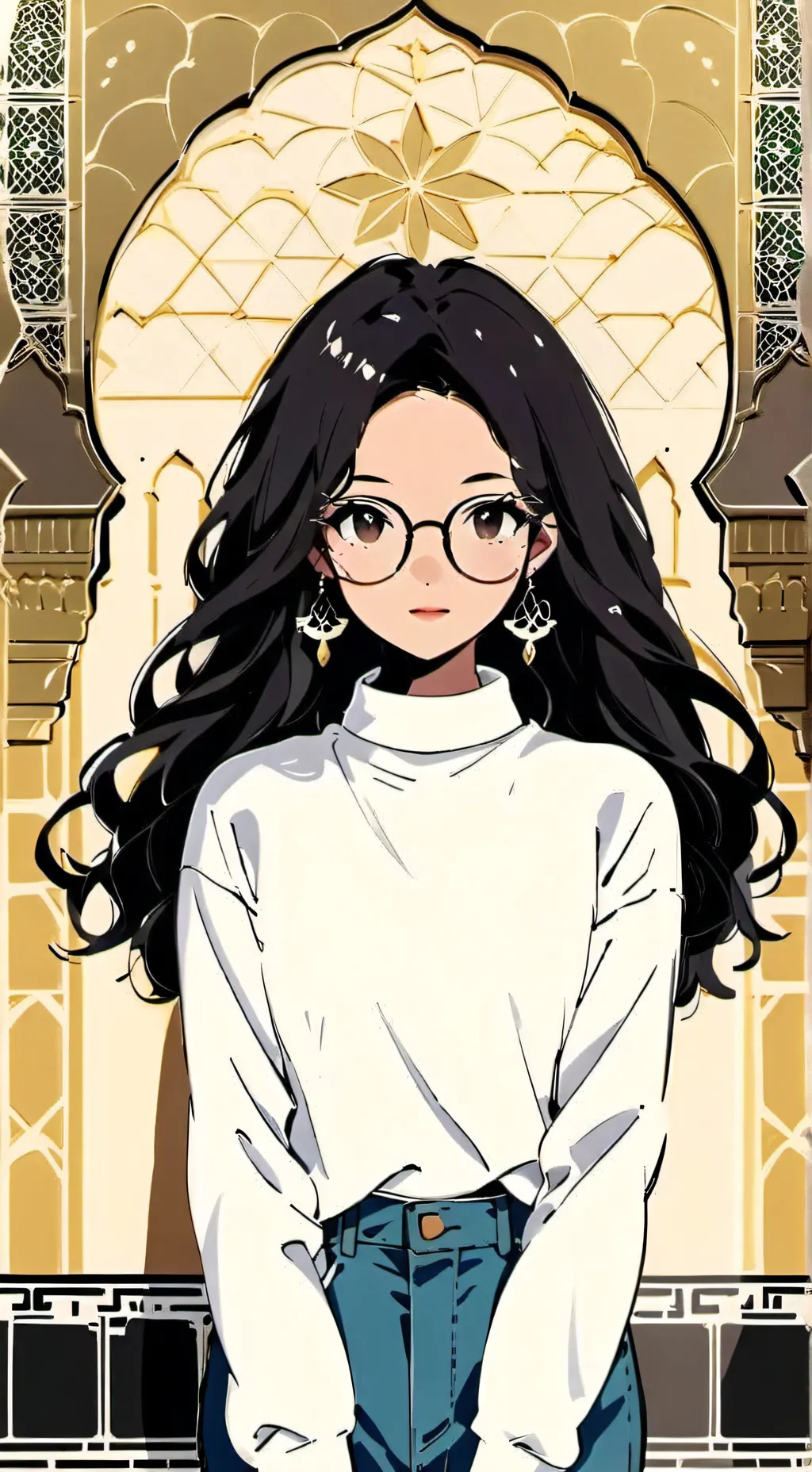 ai character: Amina Ahmed  background