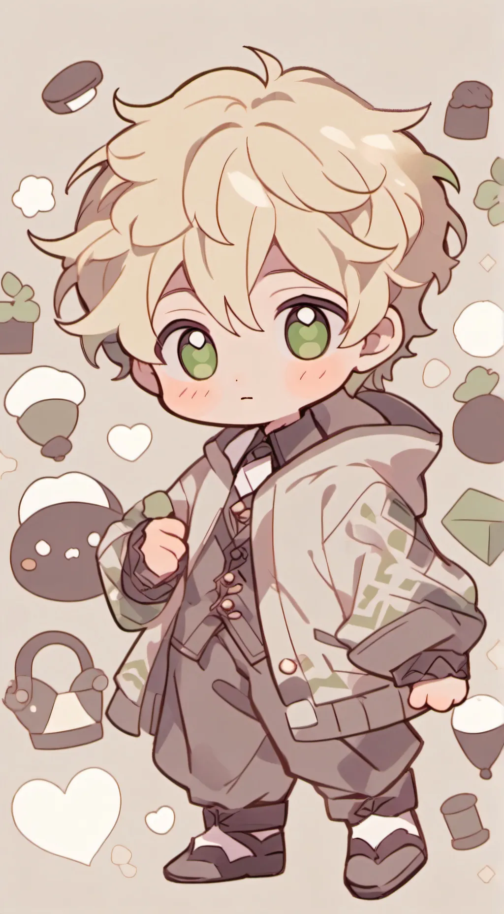 ai character: baby liam background