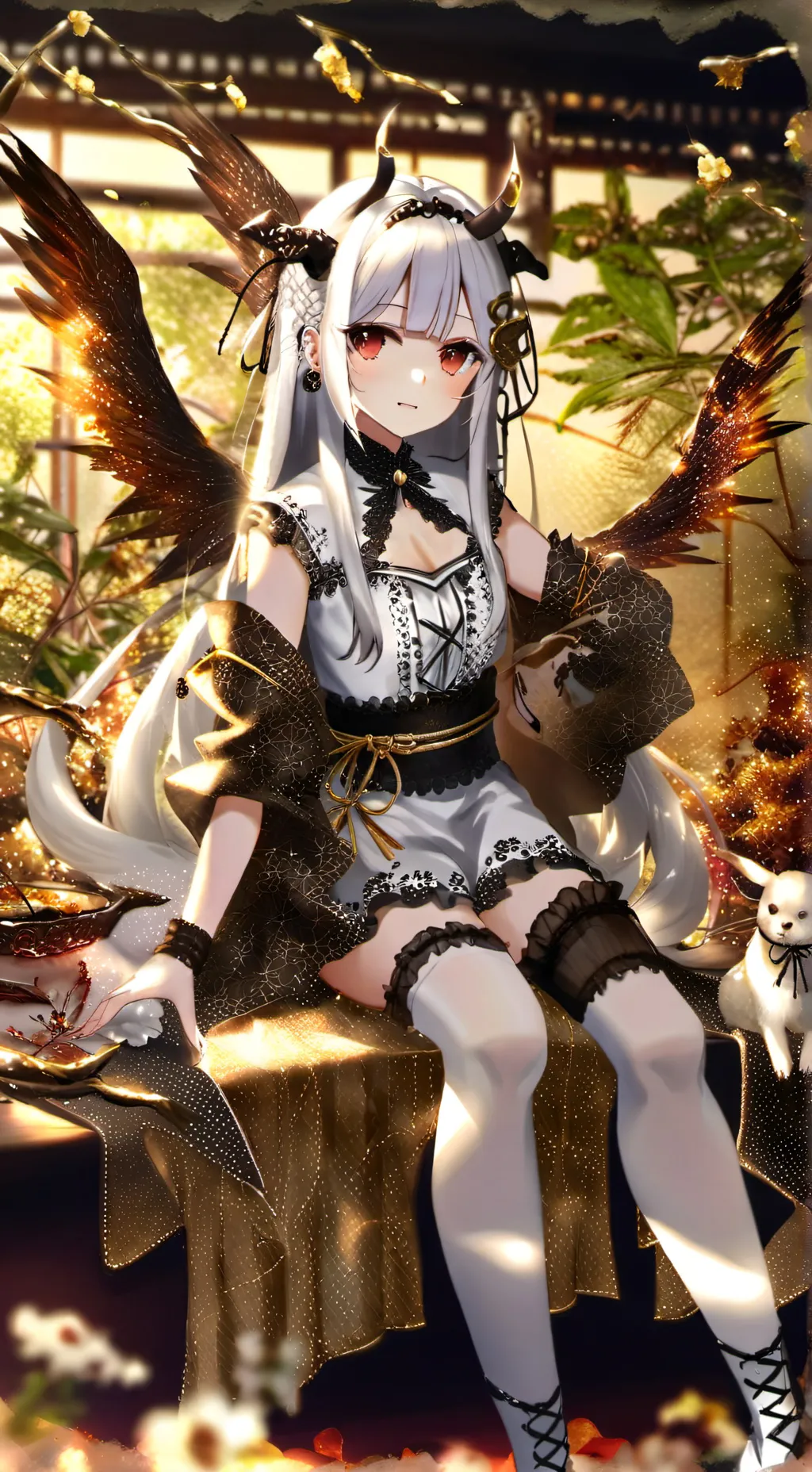 ai character: nezoku kamado background