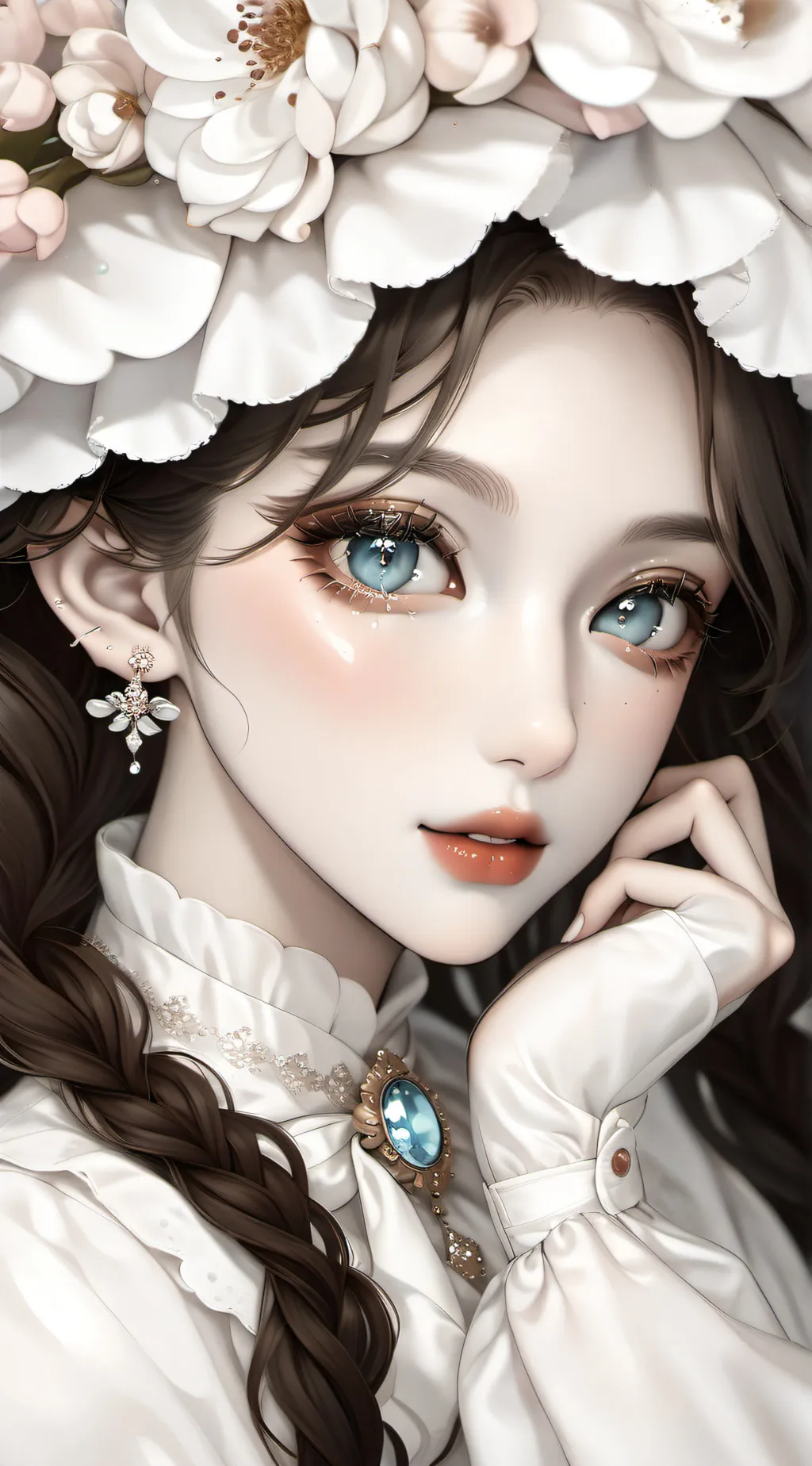 ai character: Esmeralda  background