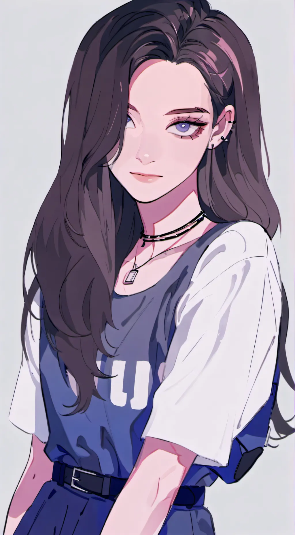 ai character: Sapphire background