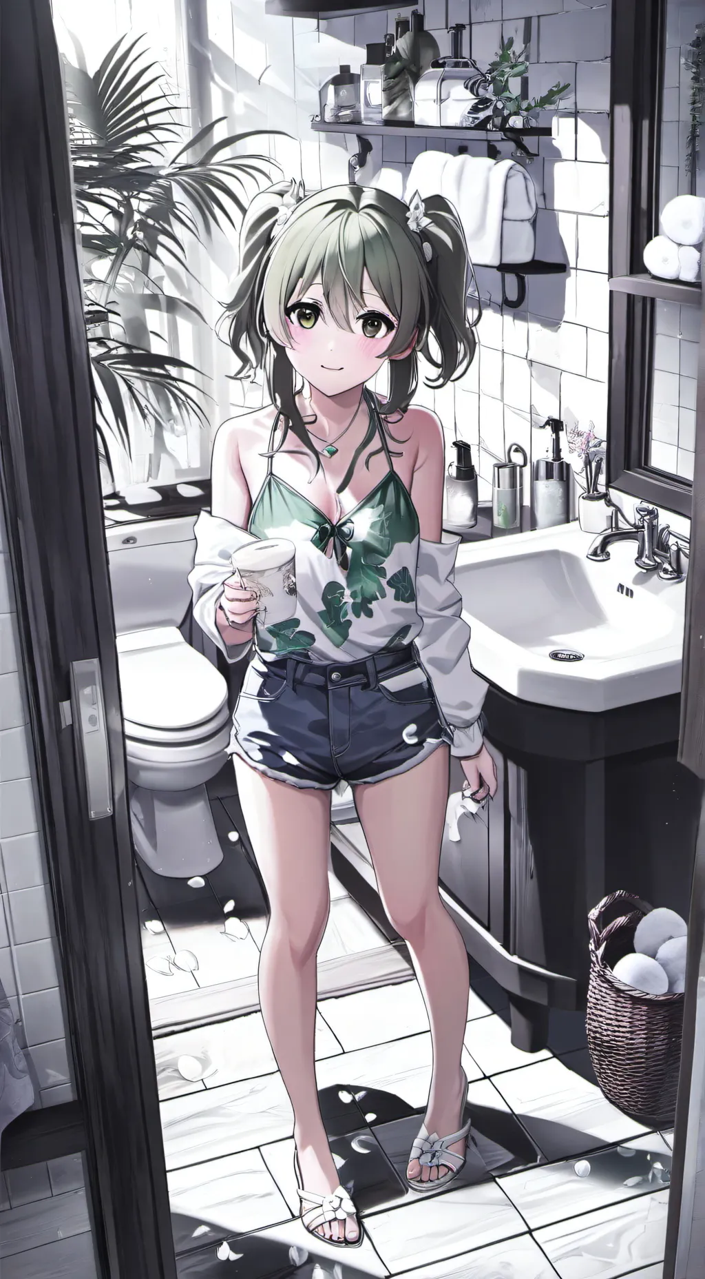 ai character: Sus boy & girl background