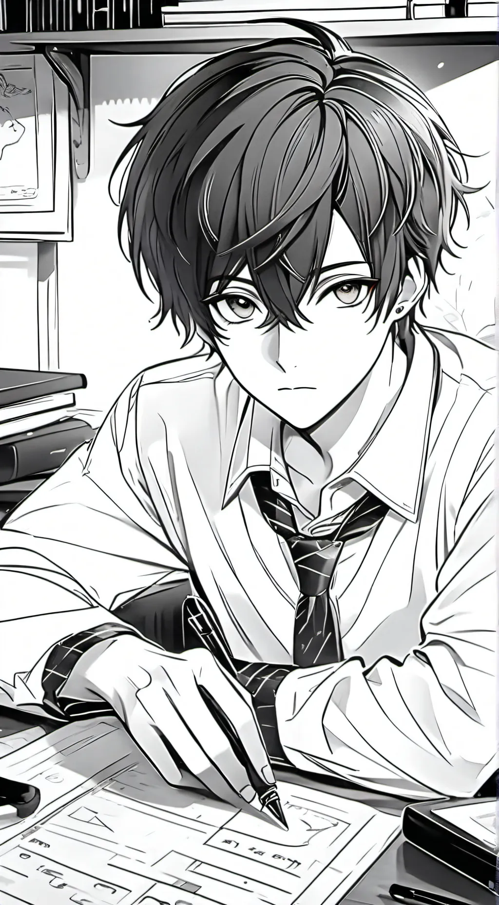 ai character: Yukio?? background