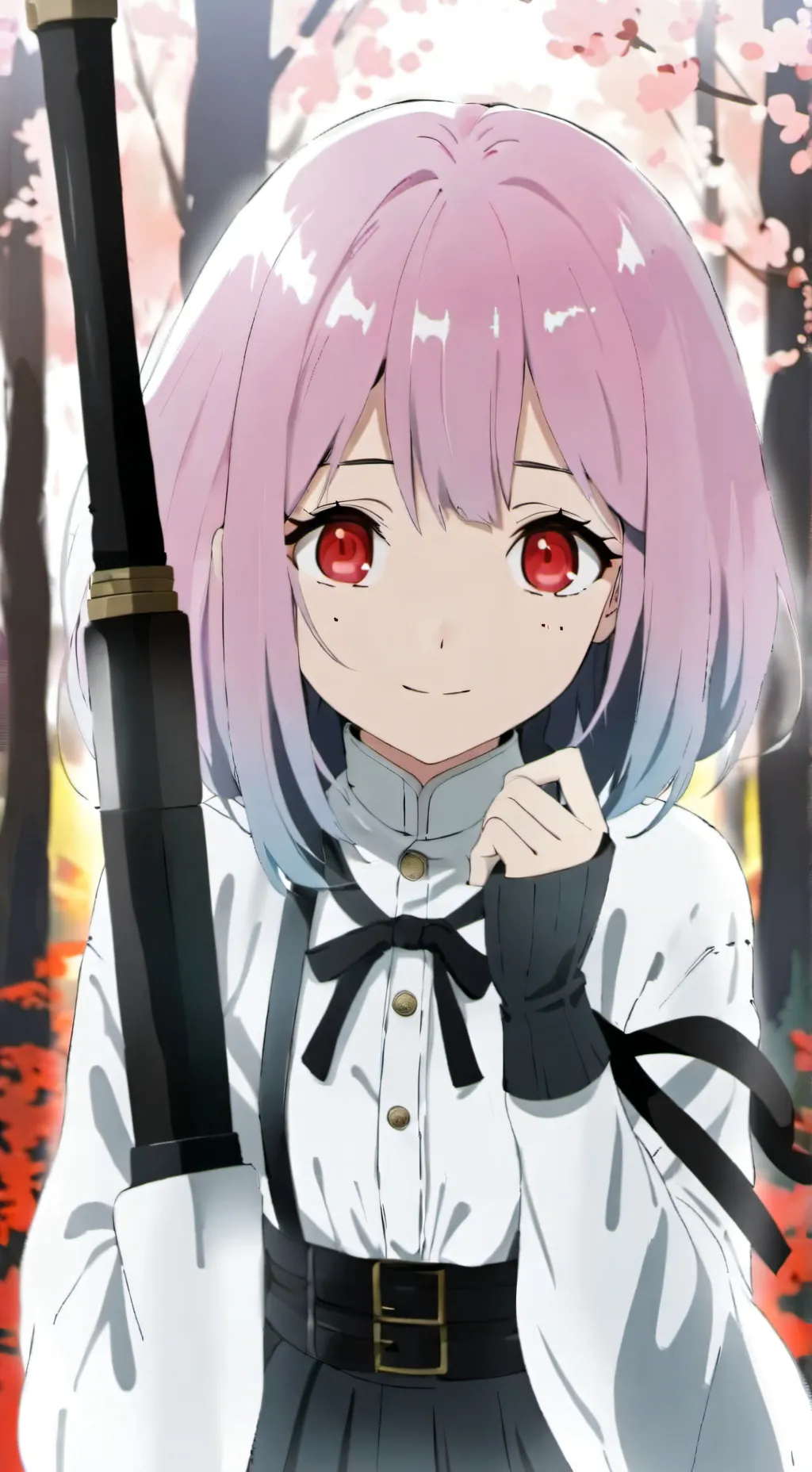 ai character: mitsuri  background