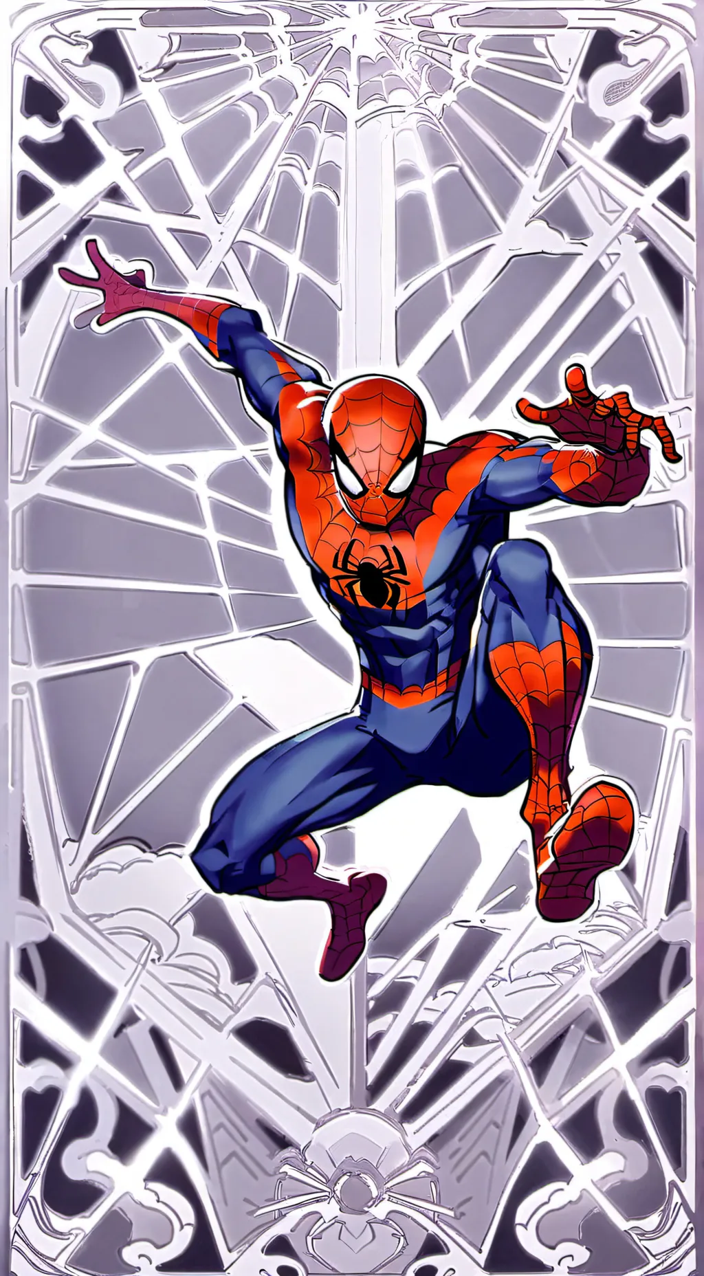 ai character: spiderman el papu background