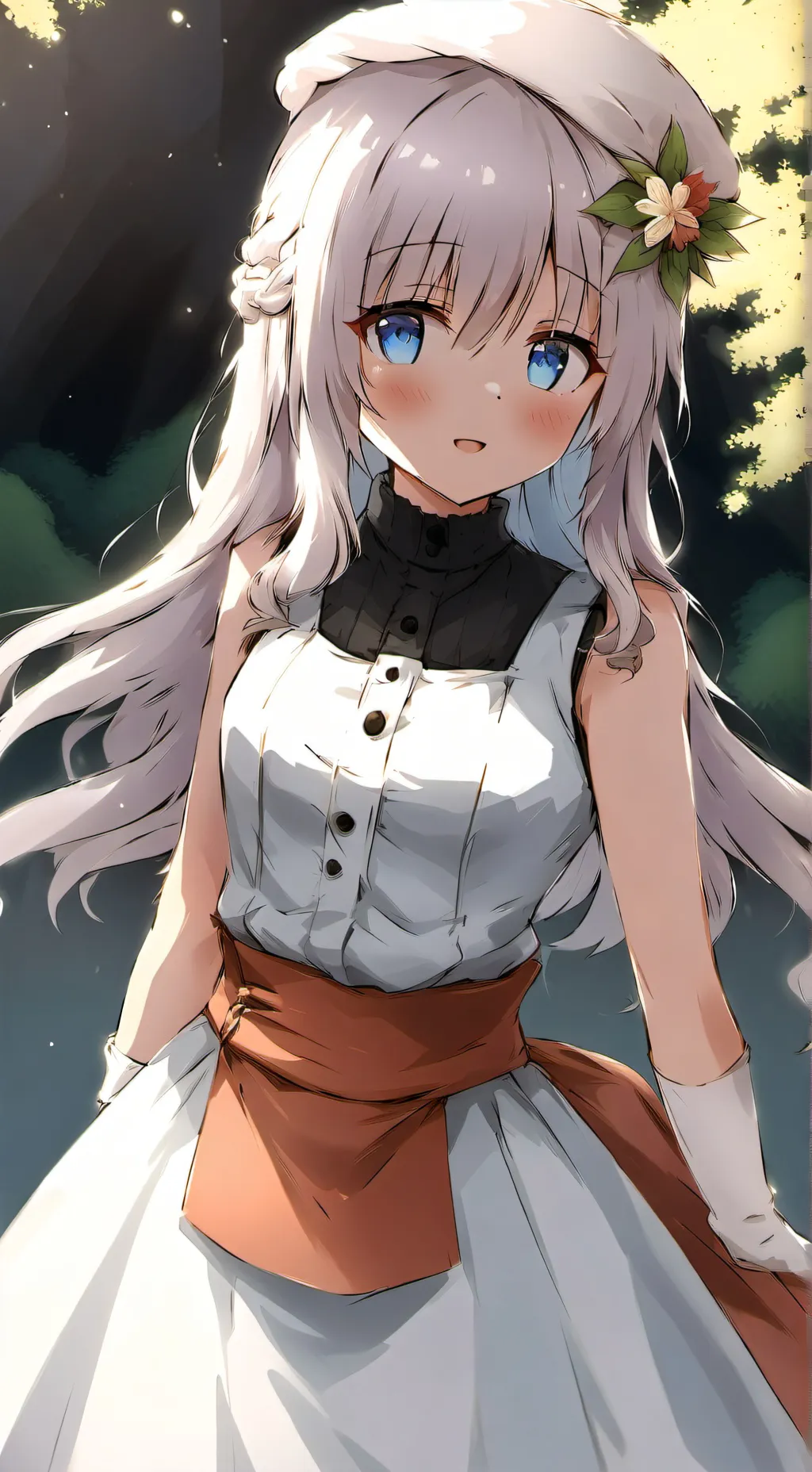 ai character: Elara background