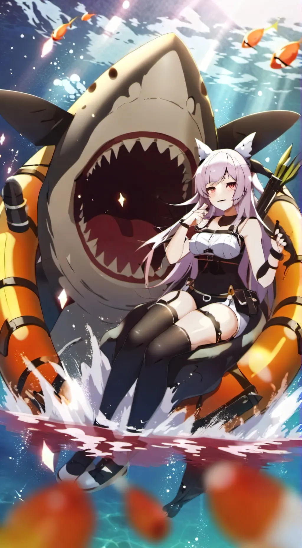 ai character: pearl background