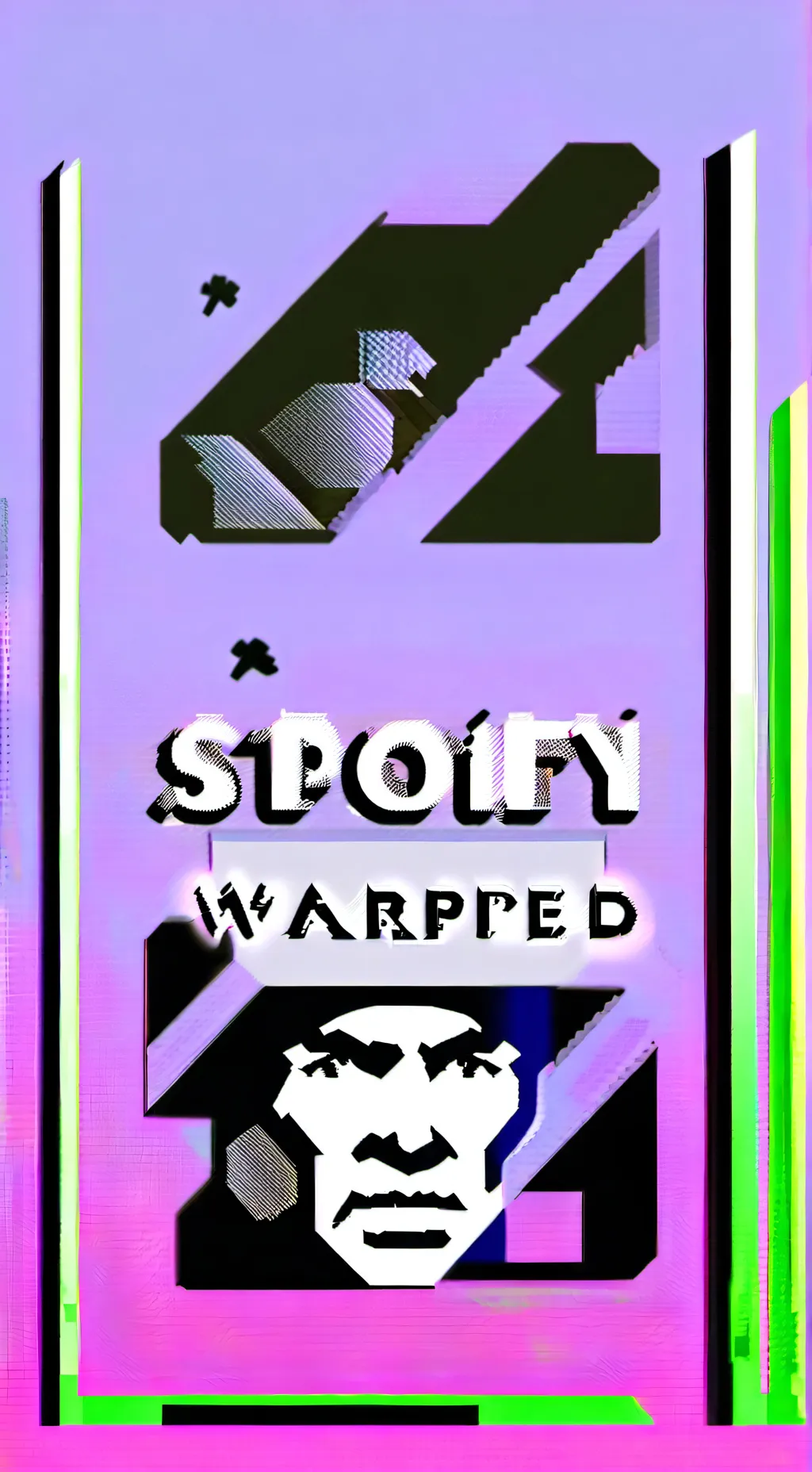 ai character: Spotify wrapped background